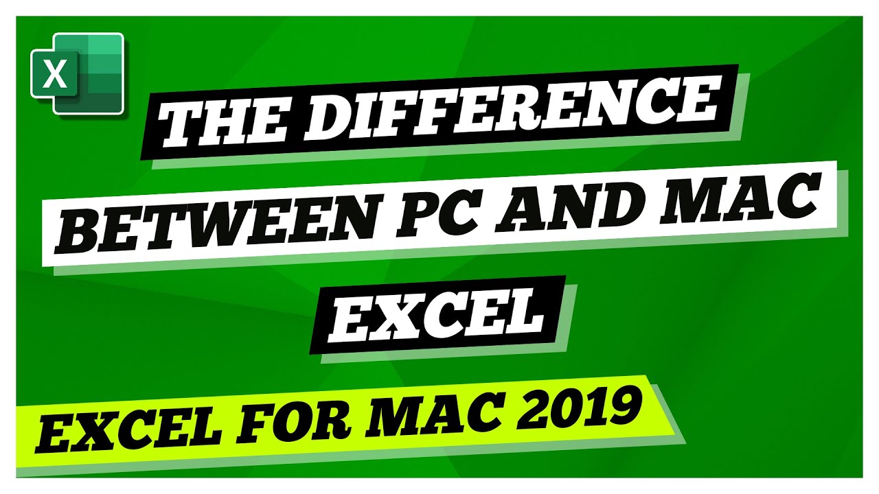 pc version of excel for mac